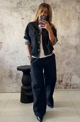 Giubbino Over Donna in Denim