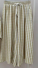 Pantalone donna Vichy