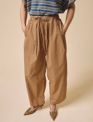 Pantalone con doppio fascione