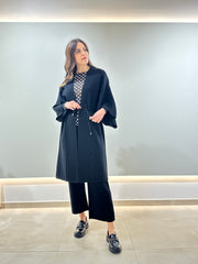 Pantalone Cropped in Lana Merinos