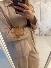 Giacca Donna ricamata