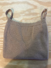 Canotta in maglia misto Cachemire