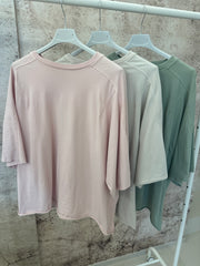 T-shirt over