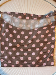 T-shirt Donna pois in Misto Cachemire